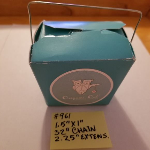 ✅#961 NIB Origami Owl Pendant Chain Eiffel Tower Cr - Picture 11 of 13